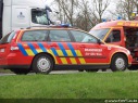 Ongeval geknelde E34 Moerbeke-Waas