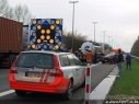 Ongeval geknelde E34 Moerbeke-Waas