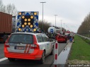 Ongeval geknelde E34 Moerbeke-Waas