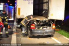 Dodelijk ongeval r4 Zelzate Foto © Persbureau Verbeke Gent