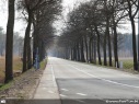 Werken kruispunt Cosmos Zelzate, N449 / Gebroeders Naudtslaan richting Wachtebeke