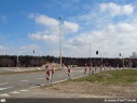 Werken kruispunt Cosmos Zelzate, oprit E34 / industriepark Rostijne.