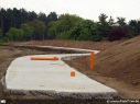 Werken kruispunt Cosmos Zelzate, fietspad