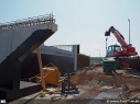 Werken kruispunt Cosmos Zelzate, fietstunnel