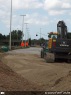Werken kruispunt Cosmos Zelzate, R4 richting Zelzate