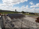 Werken kruispunt Cosmos Zelzate, wapeningen