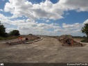 Werken kruispunt Cosmos Zelzate, oprit vanuit Wachtebeke