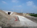 Werken kruispunt Cosmos Zelzate, fietstunnel
