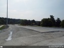 Werken kruispunt Cosmos Zelzate, afrit richting Wachtebeke
