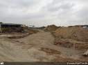 Werken kruispunt Cosmos Zelzate, aanleg fietstunnel 2, richting Gent