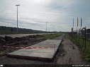 Werken kruispunt Cosmos Zelzate, fietspad richting Gent