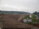 Werken kruispunt Cosmos Zelzate, afrit richting Zelzate