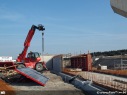 Werken kruispunt Cosmos Zelzate, fietstunnel 2