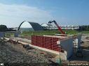 Werken kruispunt Cosmos Zelzate, fietstunnel 2