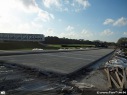 Werken kruispunt Cosmos Zelzate, op- en afrit richting E34