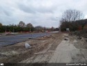 Werken kruispunt Cosmos Zelzate, aansluiting industriepark Rosteyne