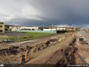 Werken kruispunt Cosmos Zelzate