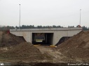 Werken kruispunt Cosmos Zelzate, fietstunnel 1