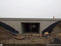 Werken kruispunt Cosmos Zelzate, fietstunnel 2