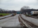 Werken kruispunt Cosmos Zelzate, afrit richting E34